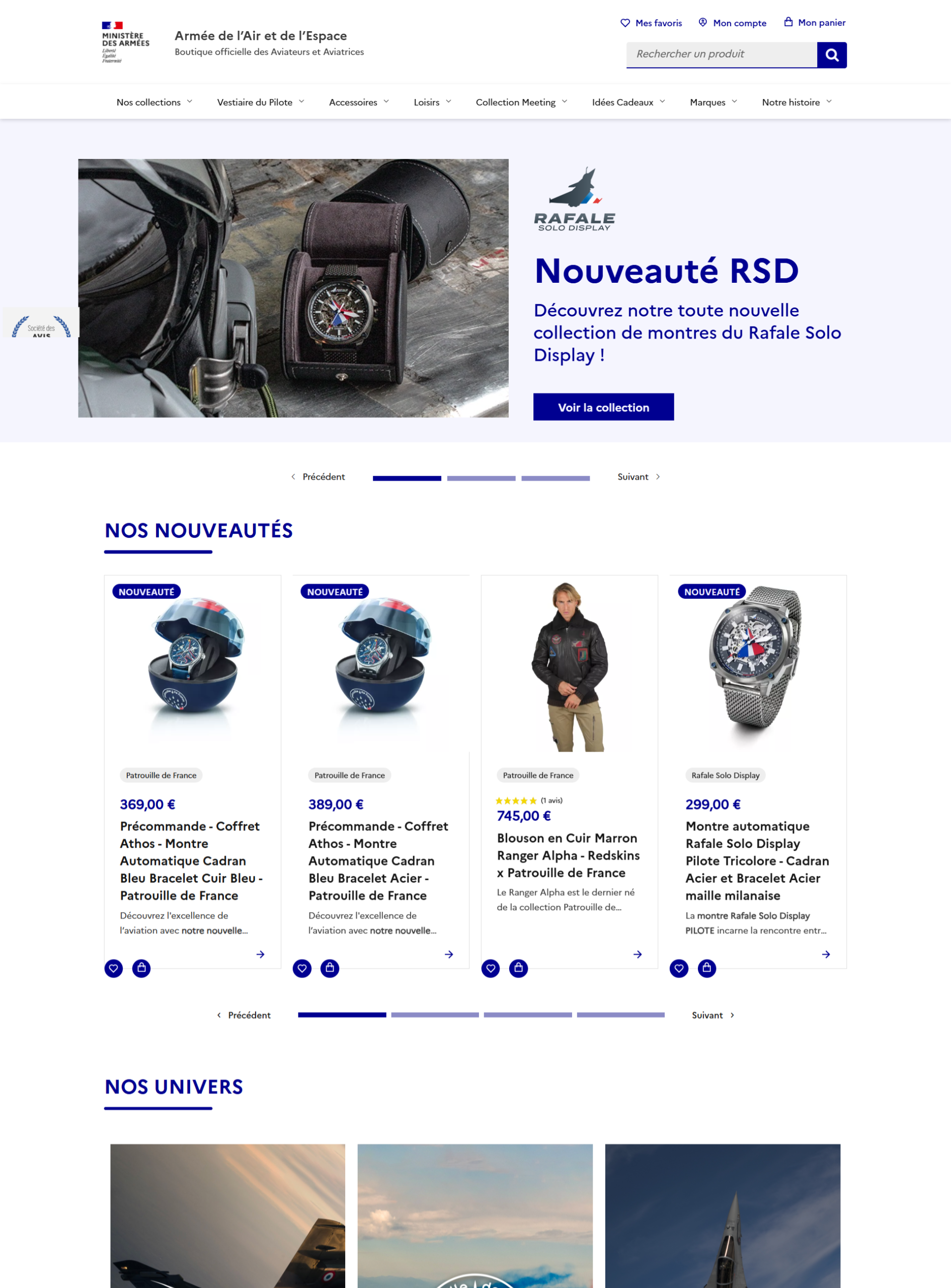 Boutique Airspace_Itis Commerce Boutique AirSpace e-commerce par Itis Commerce