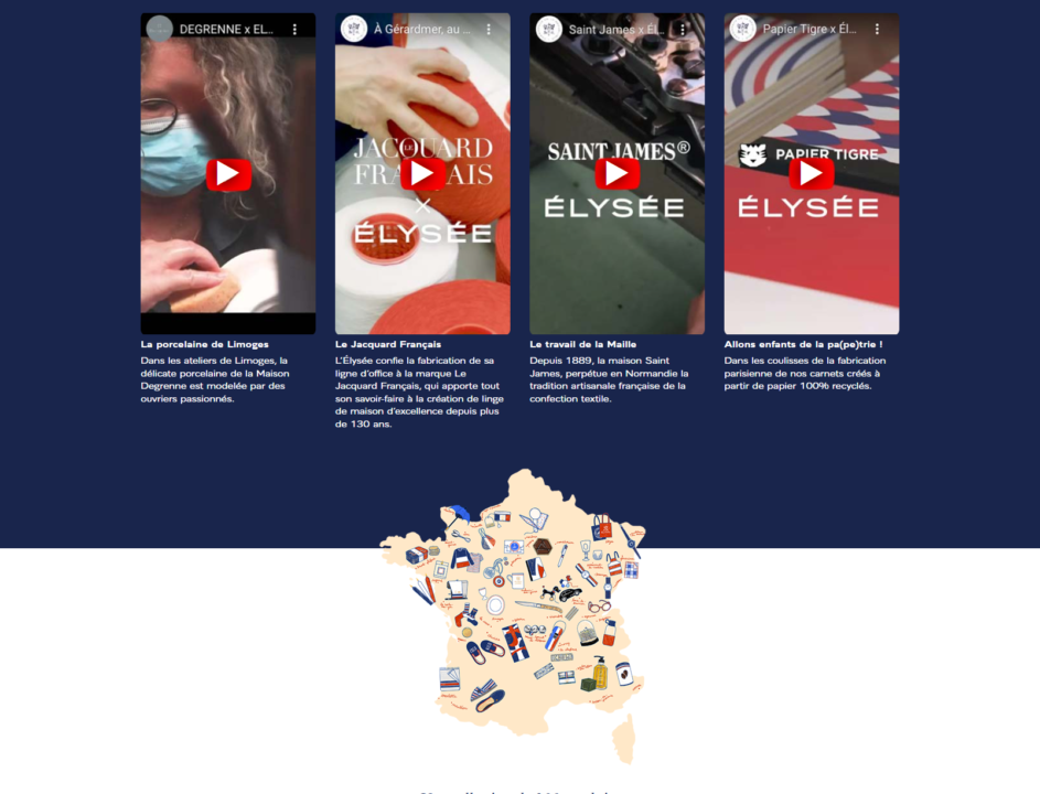 Boutique officielle de l'Élysée - home3 Boutique officielle de l'Élysée - home3